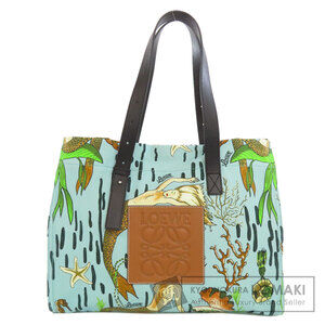 Loewe Paulas Ibiza canvas tote bag